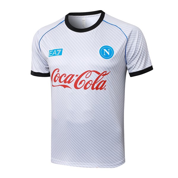 Maillot Entrainement Naples 2025-26 Blanc 3